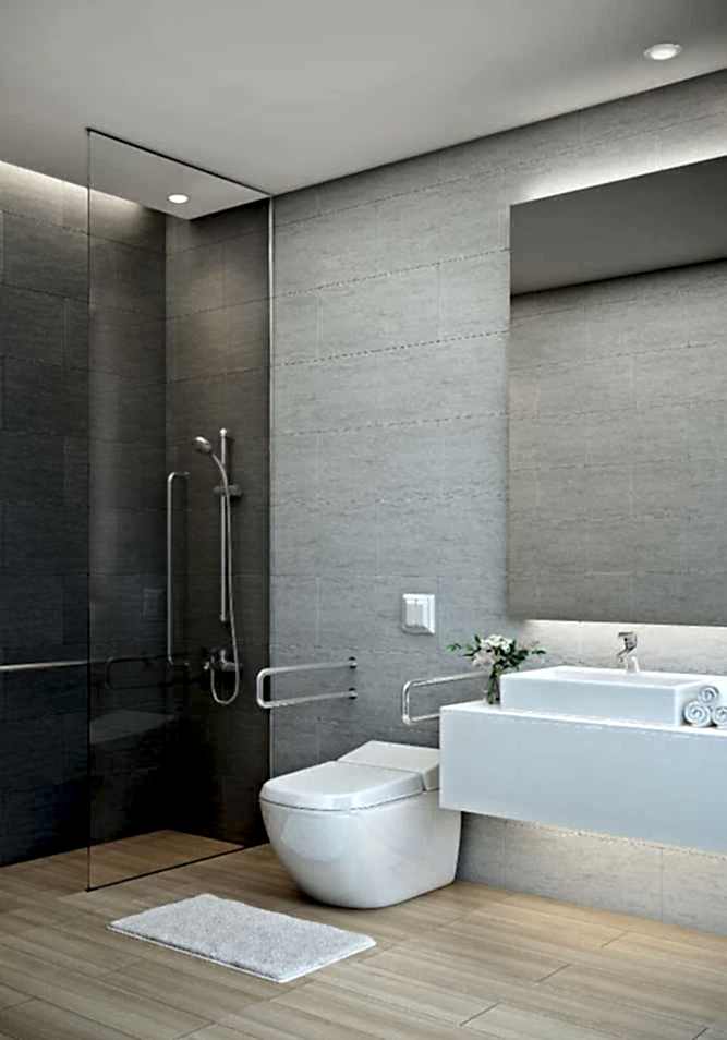 Un architecte à Paris aménage une salle de bain adaptée aux personnes en situation de handicap