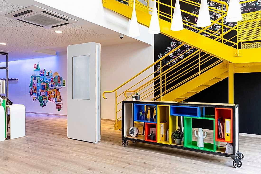 Aménagement intérieur dans le cadre d'un projet d'architecture tertiaire