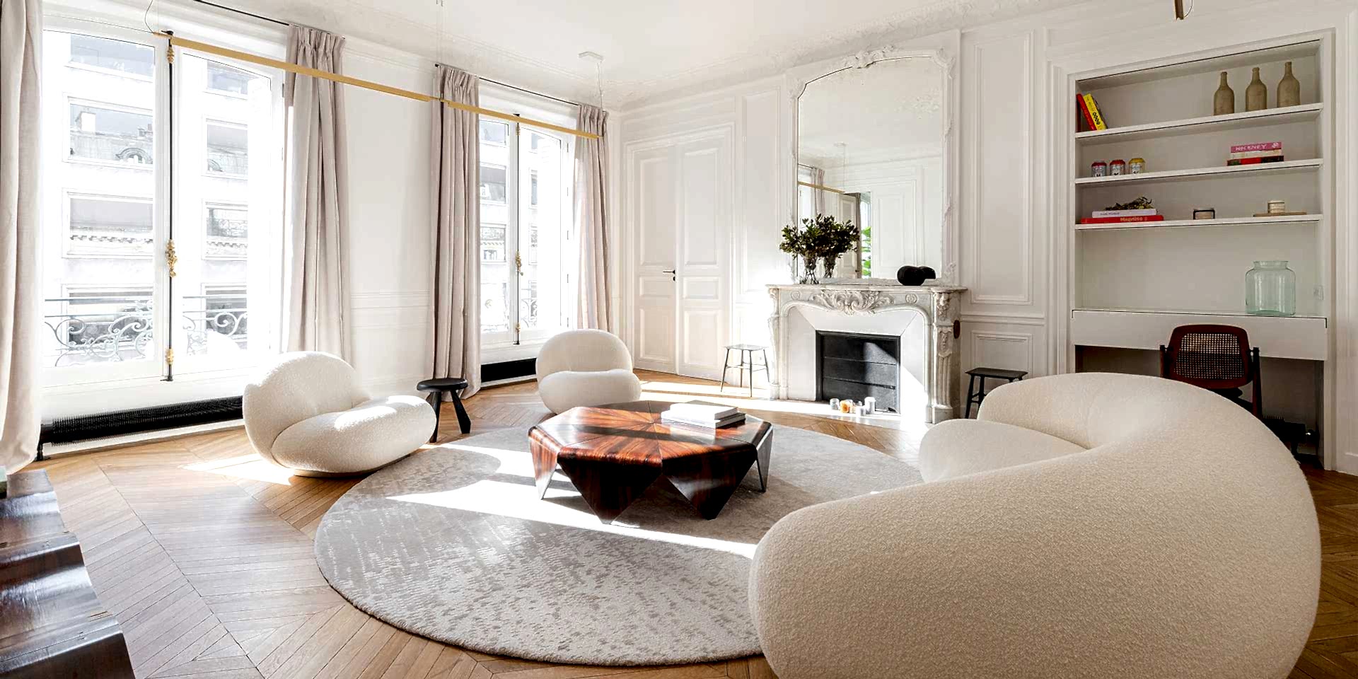Rénovation d'un appartement haussmannien à Paris par un architecte d'intérieur