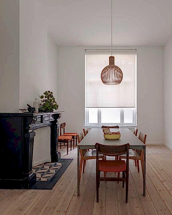 Rénovation complète maison de maître - salle à manger