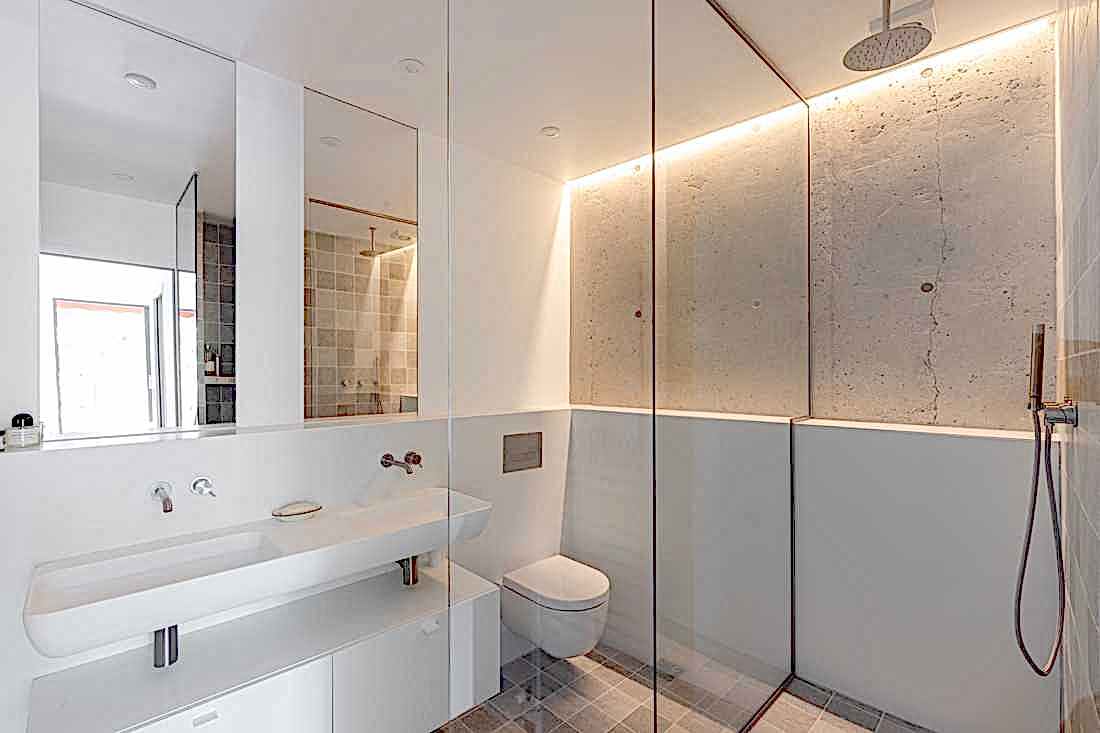 Salle de bain de l'appartement