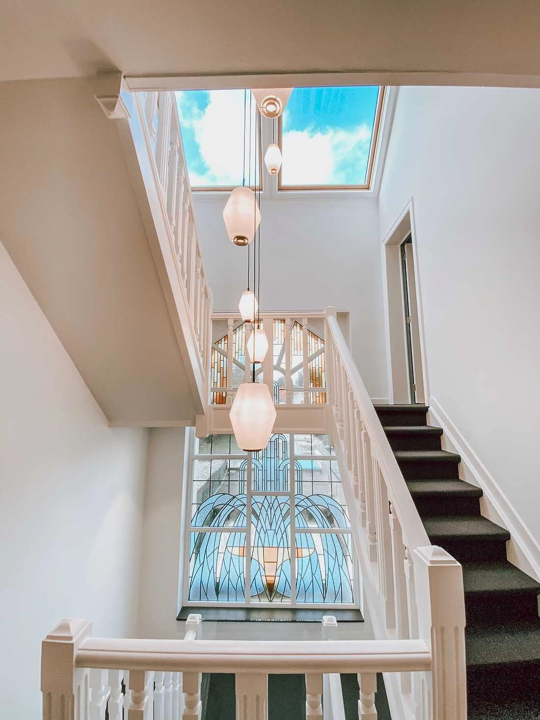 Rénovation intérieure d'une maison de maitre - accès à l'étage