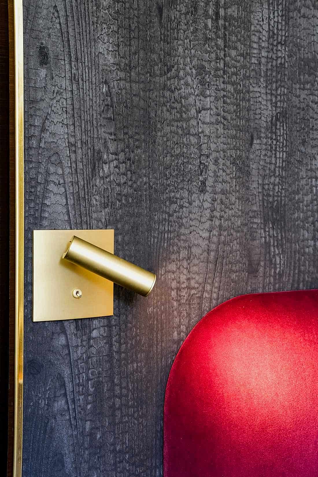 Détail des matériaux utilisés pour la décoration intérieur