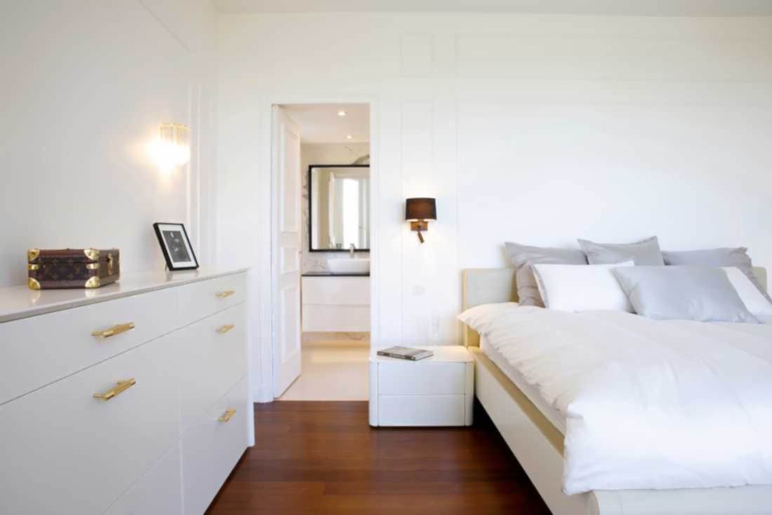 Rénovation intérieure maison XIXe - de la chambre vers la salle de bain