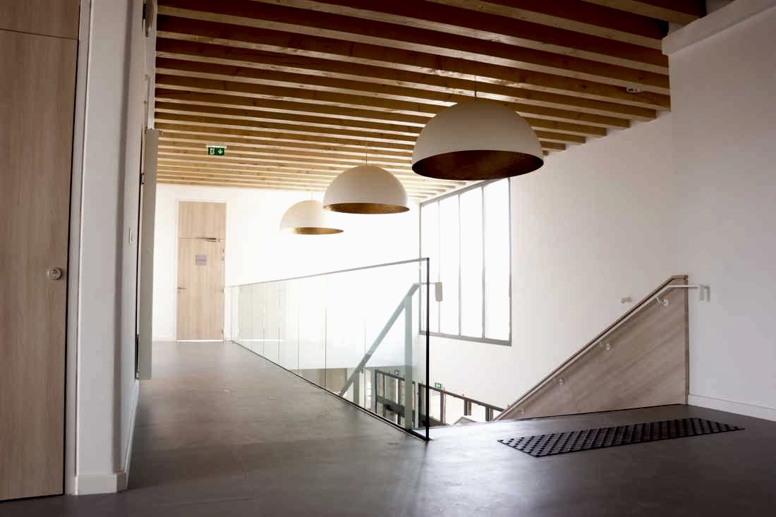 Escalier interieur de l'école