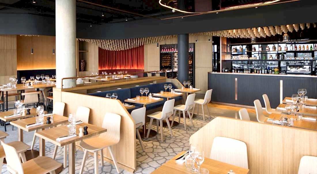 Architecture d'un restaurant bistronomique conçu par architecte