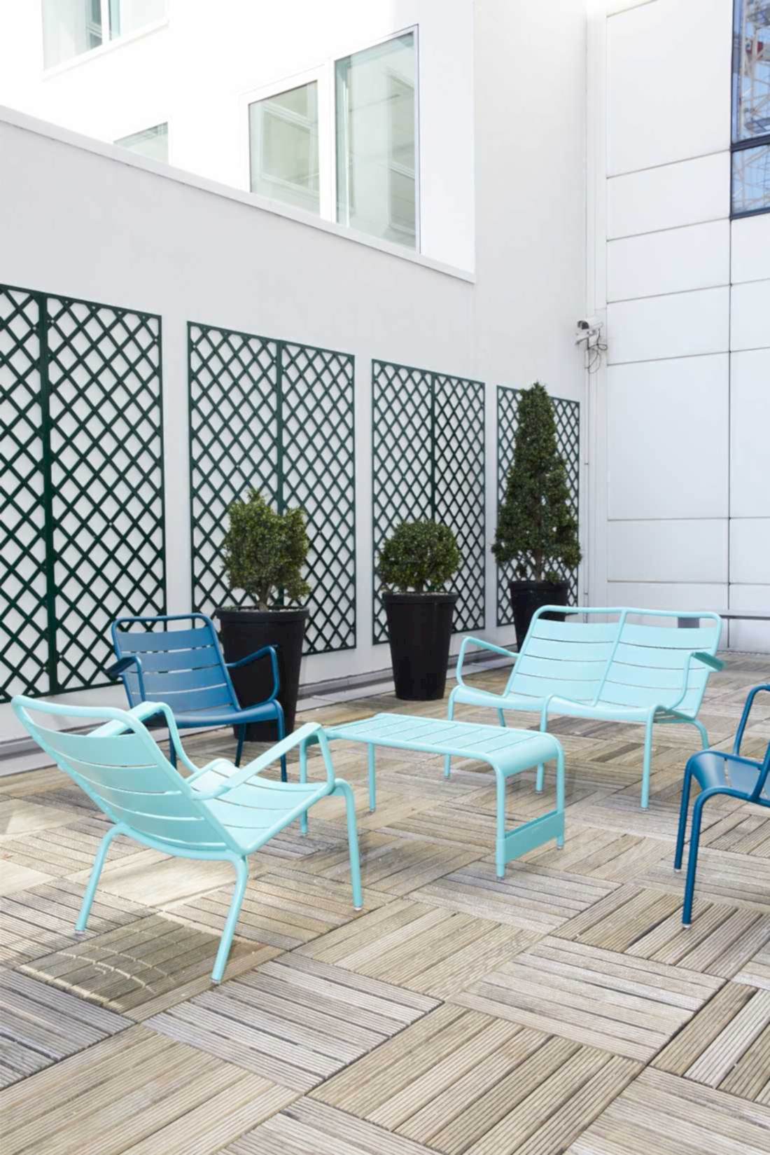 Selection de mobilier de jardin avec du Fermob