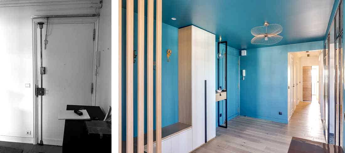 Avant - après : Rénovation d'un appartement des années 60