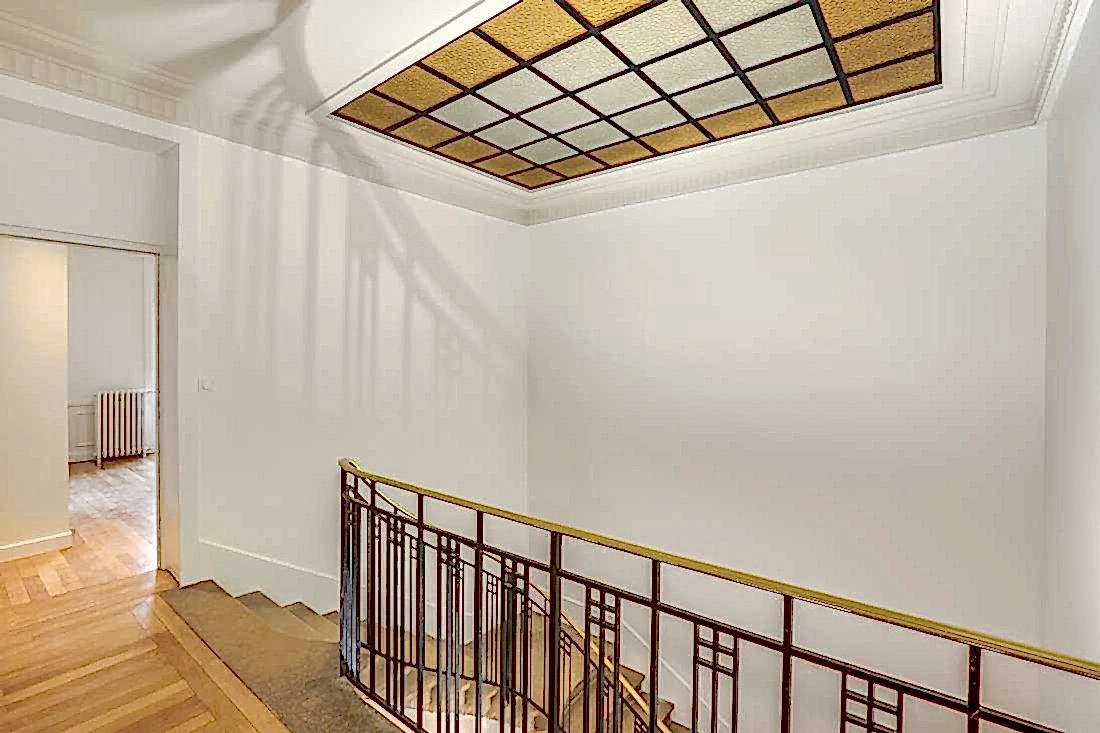Transformation villa 1930 - hall au 1er étage