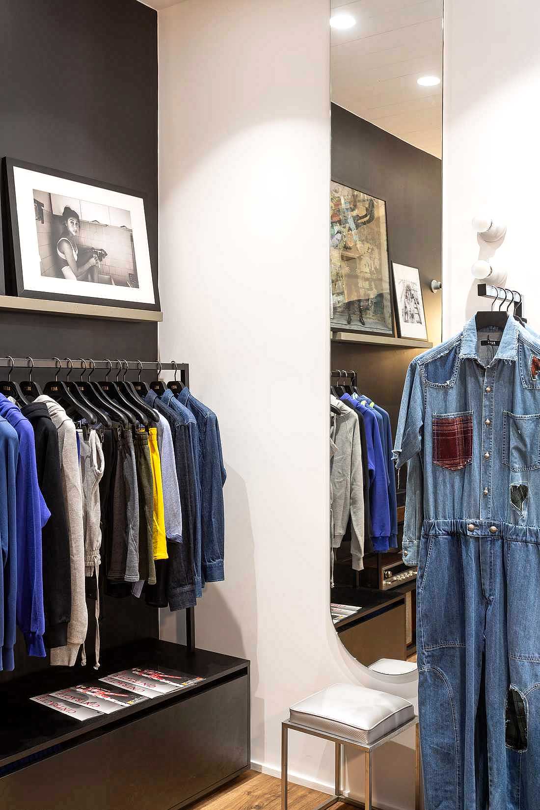 Rénovation d'une boutique de prêt-à-porter