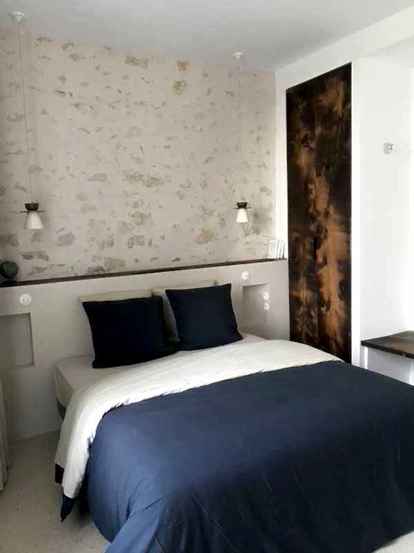 Transformation grange en maison d'hôtes - chambre