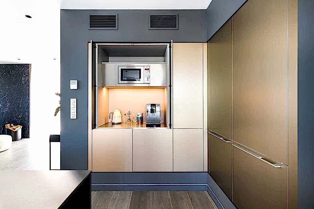 Meubles de cuisine conçus sur mesure par un architecte d'intérieur
