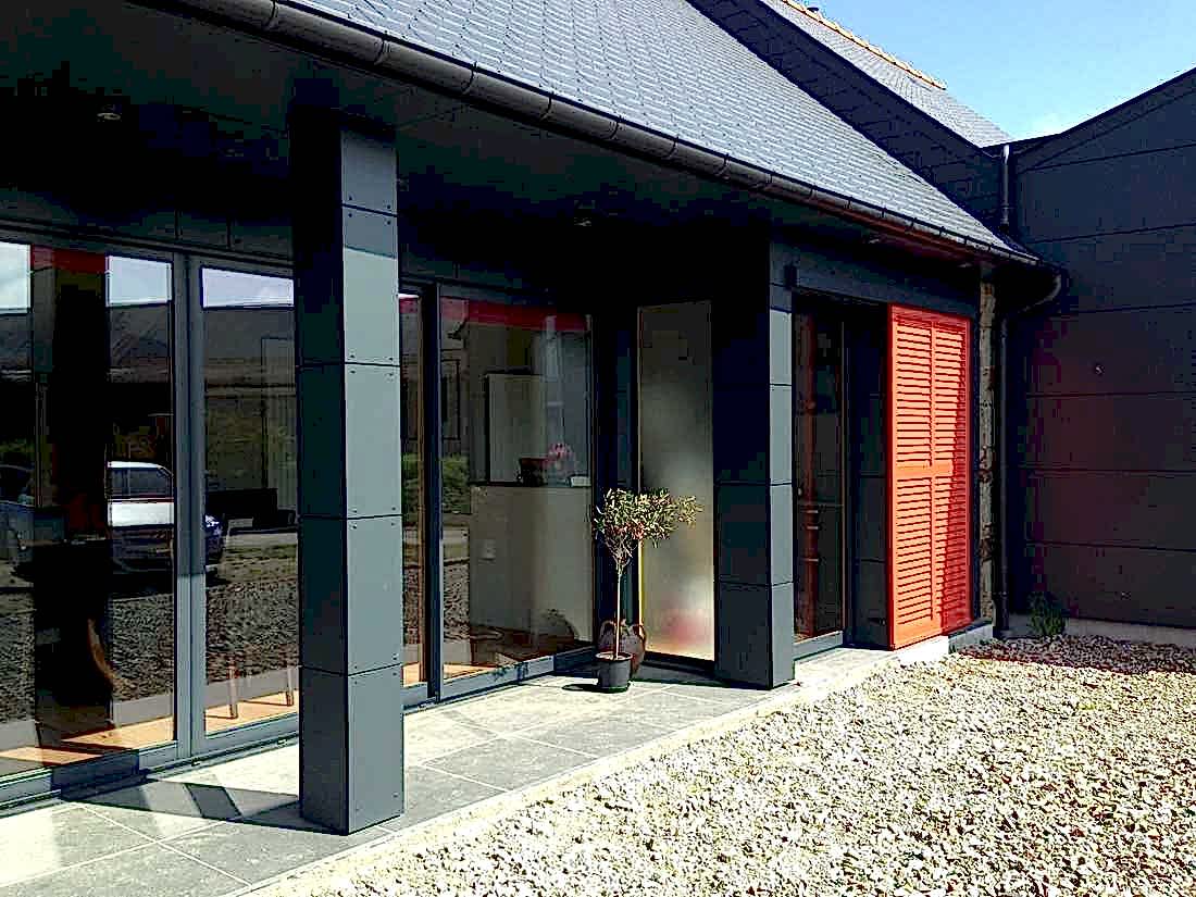 Rénovation d'un corps de ferme par un architecte