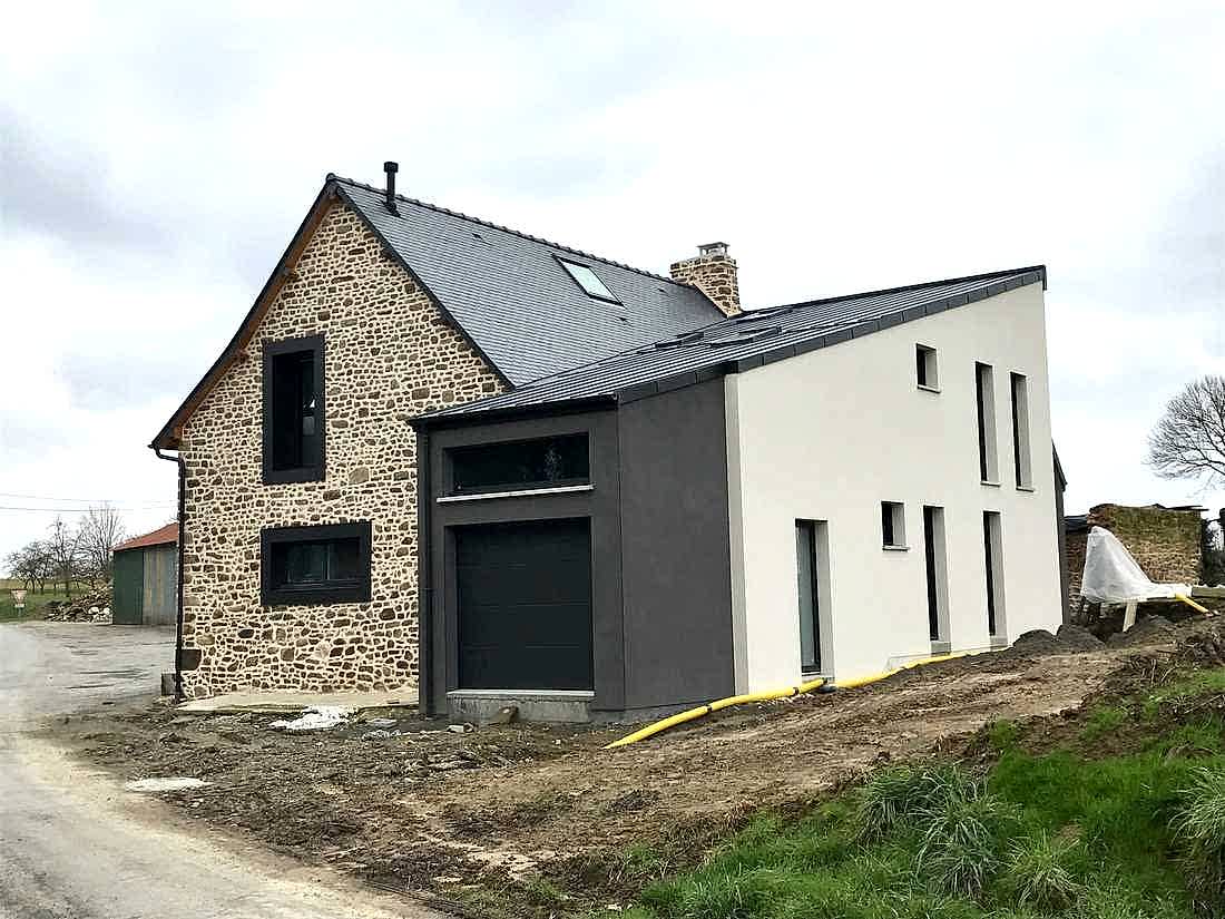 Extension réalisée par un architecte DPLG