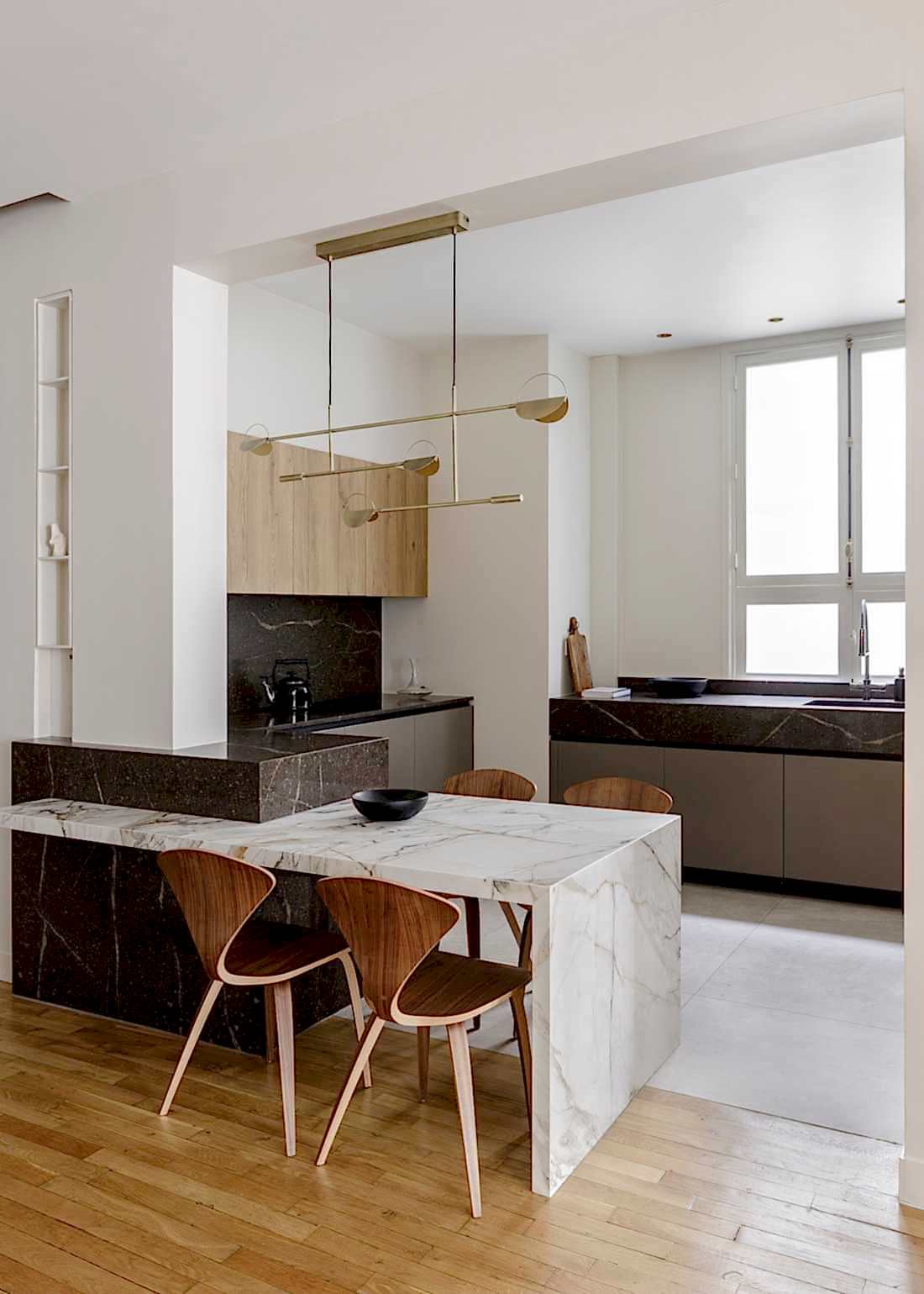 Rénovation complète appartement Art Déco - cuisine