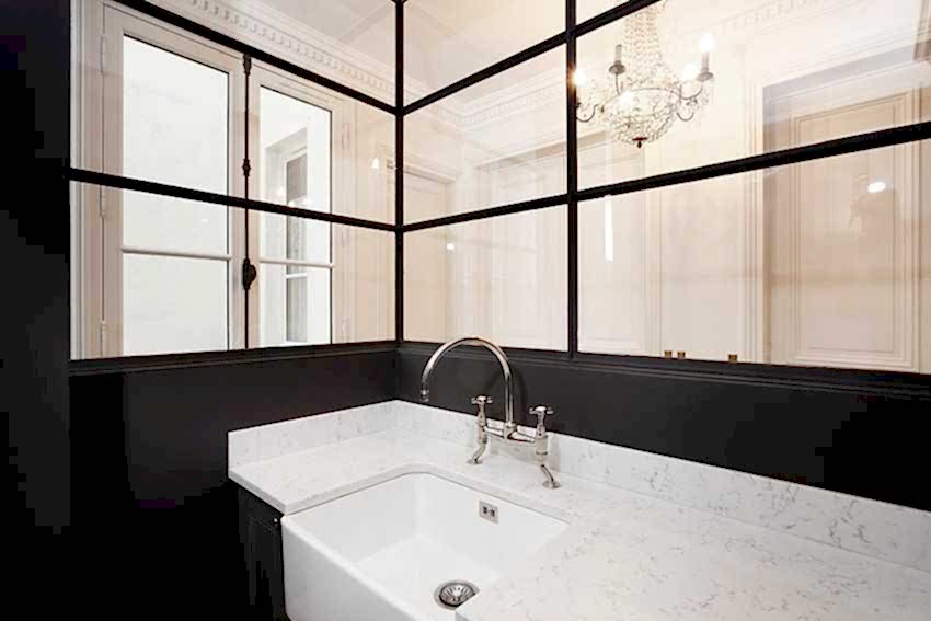 Salle de bain aménagée par un architecte d'intérieur à Paris