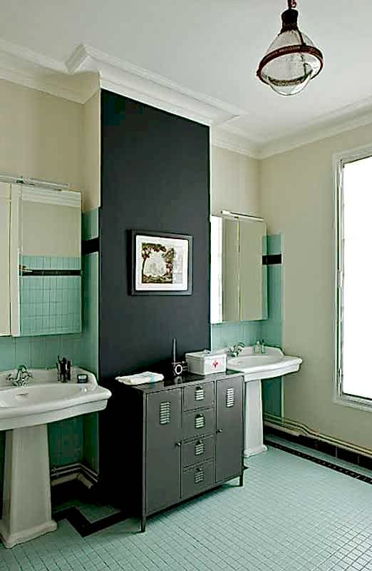 Rénovation d'un appartement haussmannien - la salle d'eau