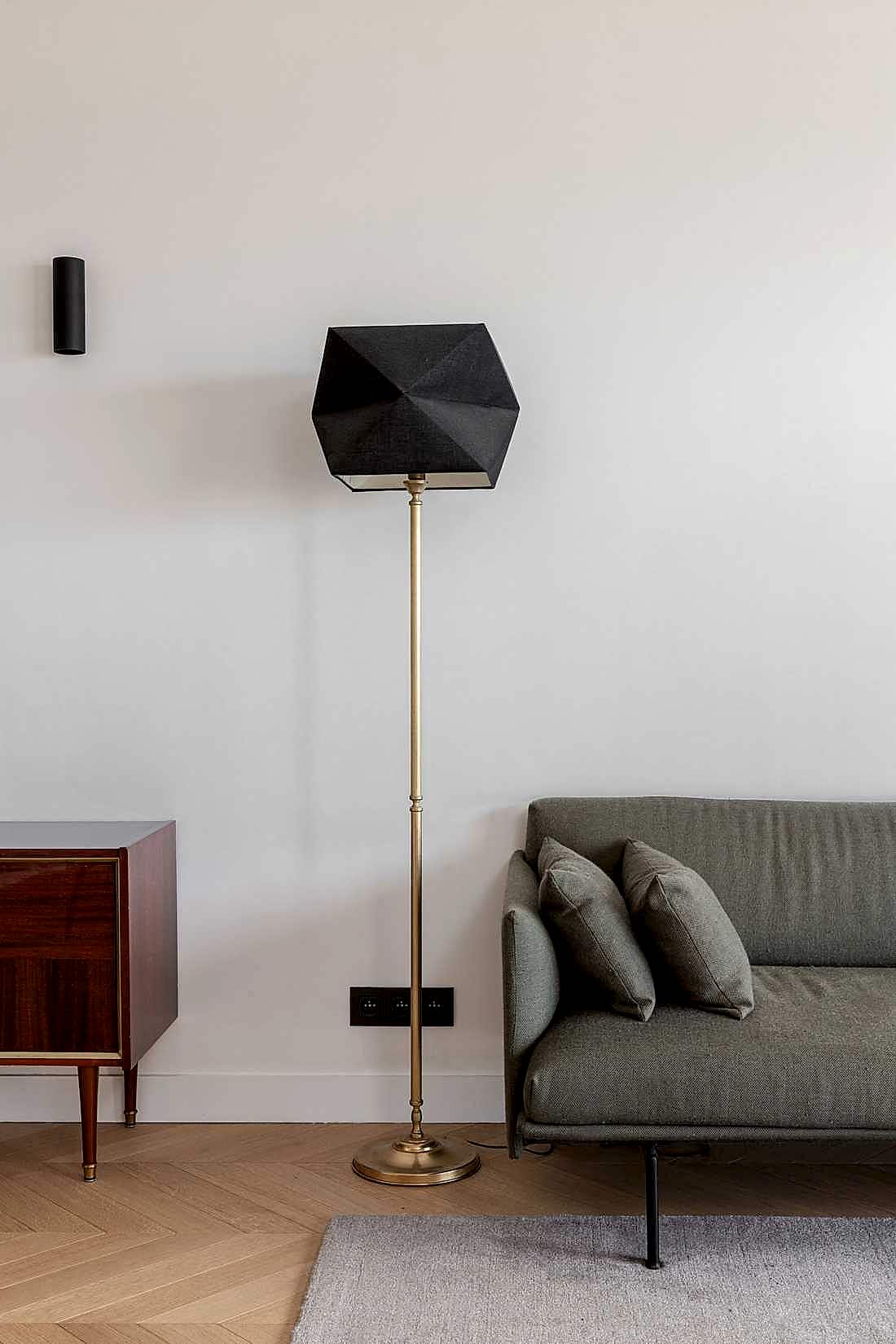 Appartement des années 60 à la décoration design après modernisation