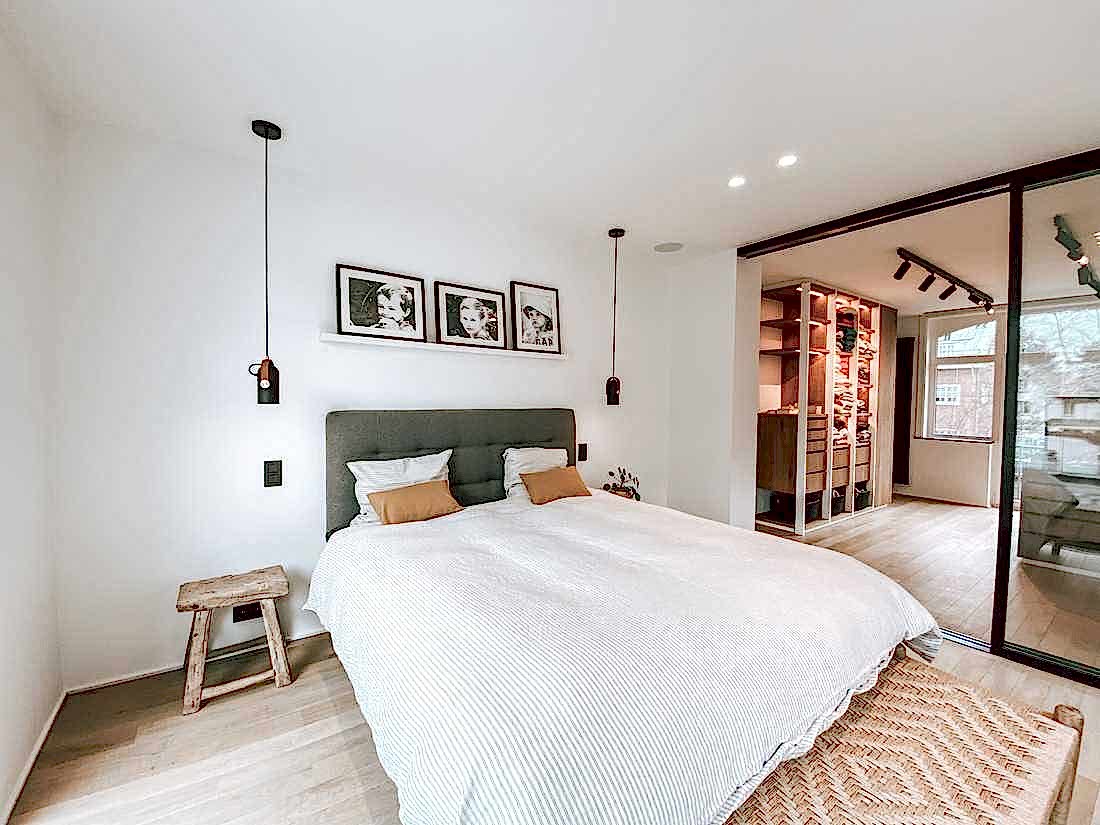 Rénovation intérieure d'une maison de maitre - la chambre parentale