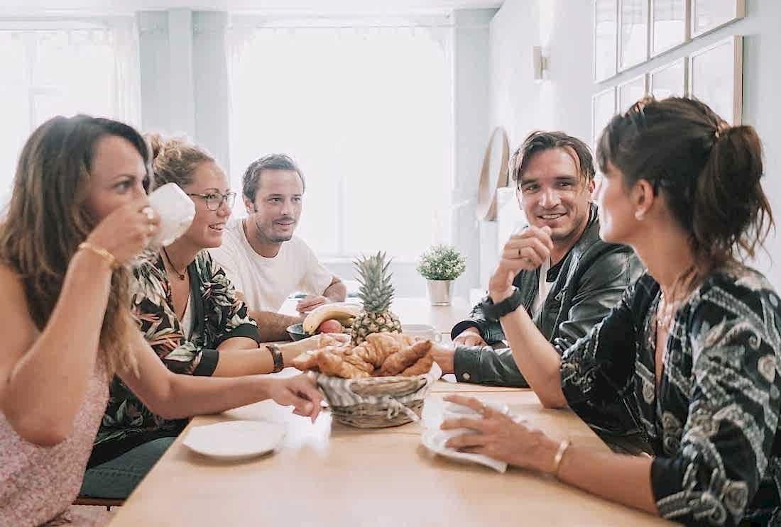 Aménagement d'un espace de coworking et coliving - cuisine partagée