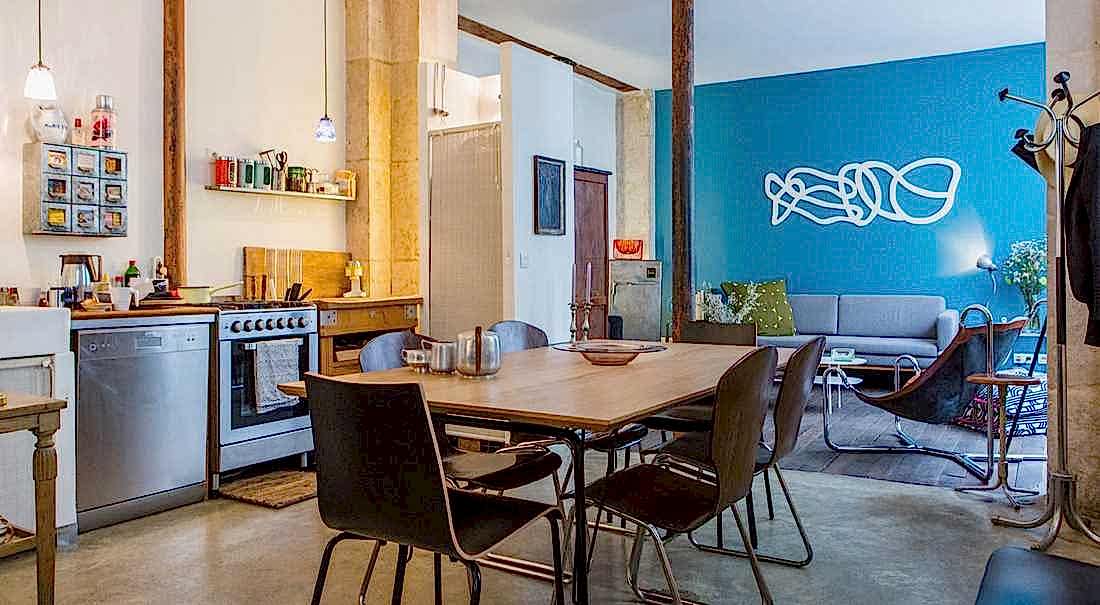 Photos avant - après du relooking d'intérieur d'un loft de 62m2