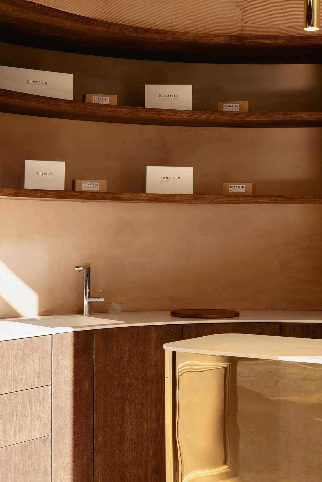 Rénovation intérieure d'une pâtisserie en région parisienne