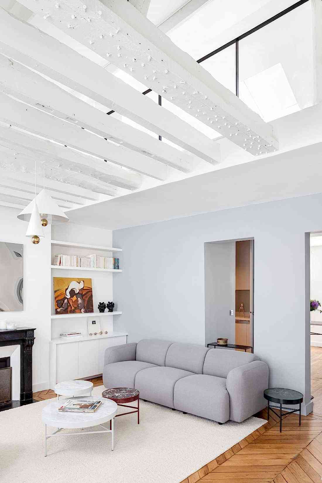 Duplex aménagé par un architecte d'intérieur à Paris