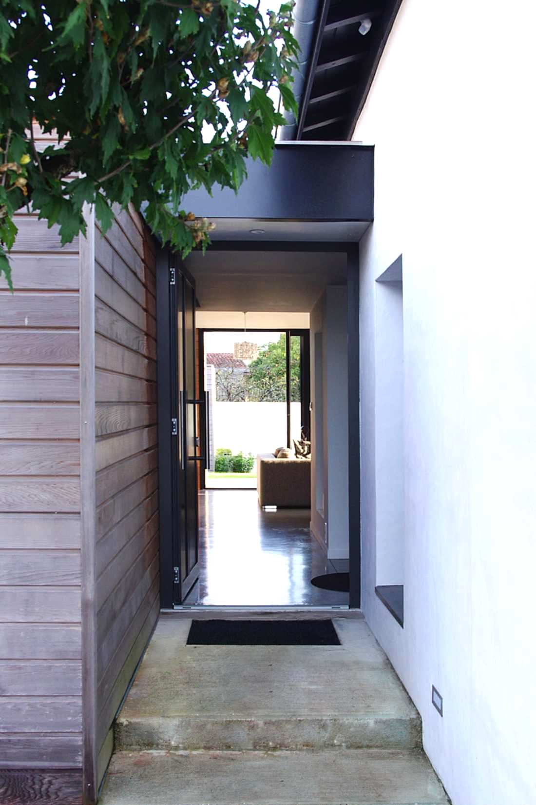 Extension pour agrandir un pavillon réalisée par un architecte