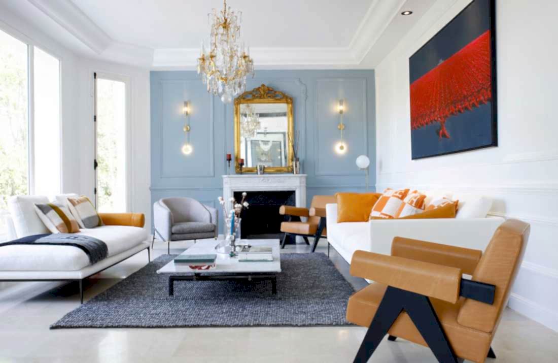 Rénovation intérieure maison XIXe - le séjour