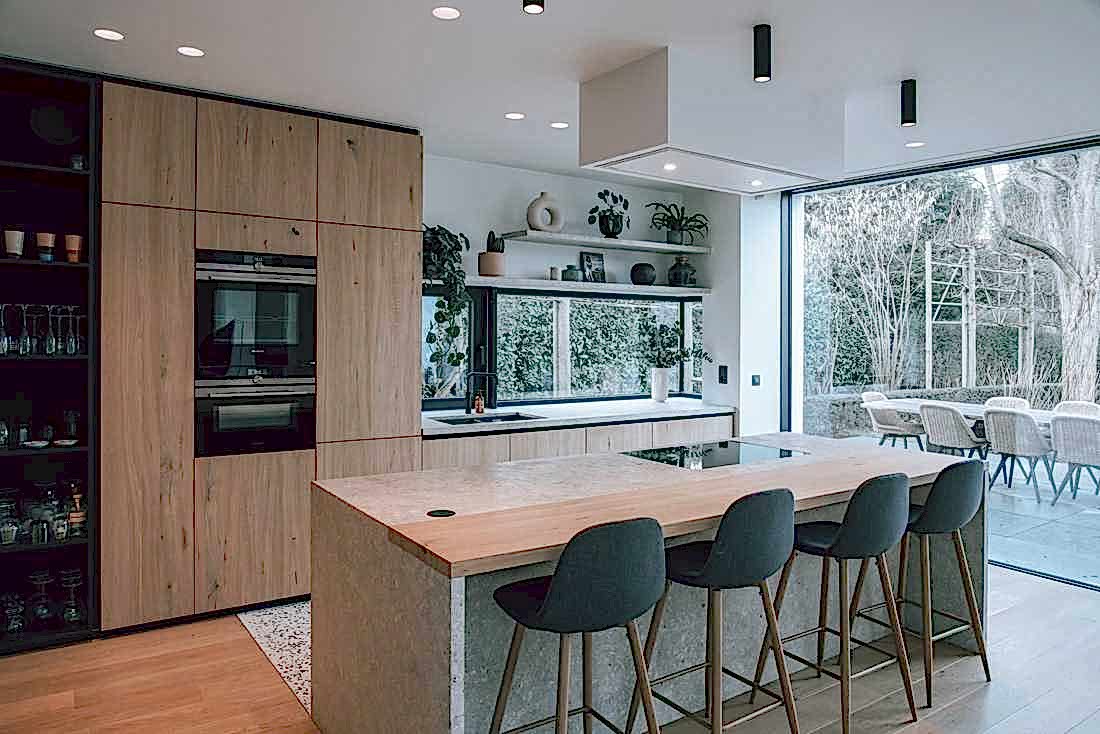 Rénovation intérieure d'une maison de maitre - la cuisine