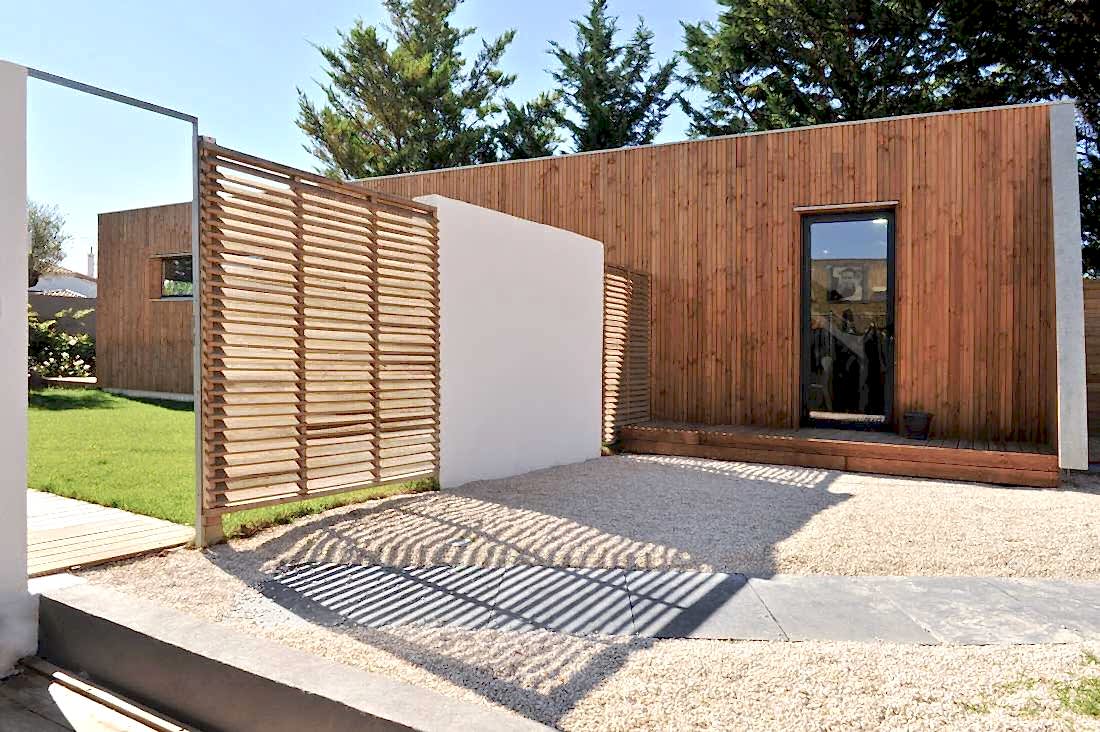 Construction commerciale en bois à Paris