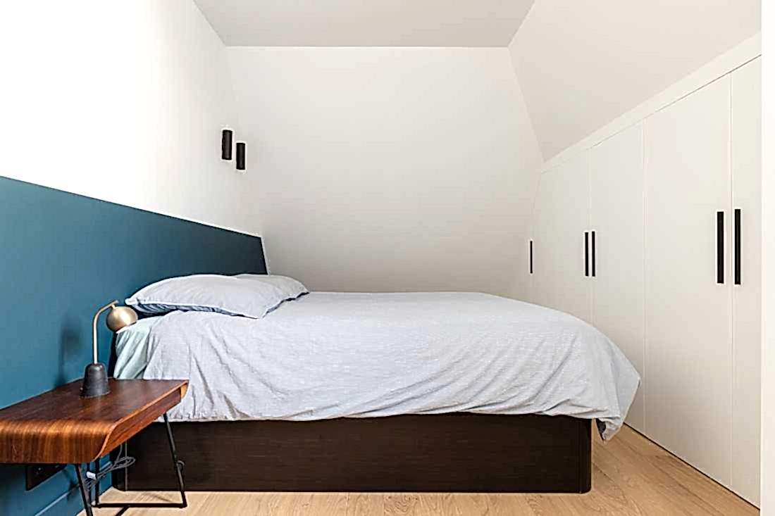 Rénovation intérieure d'un duplex de 78m² - chambre à coucher
