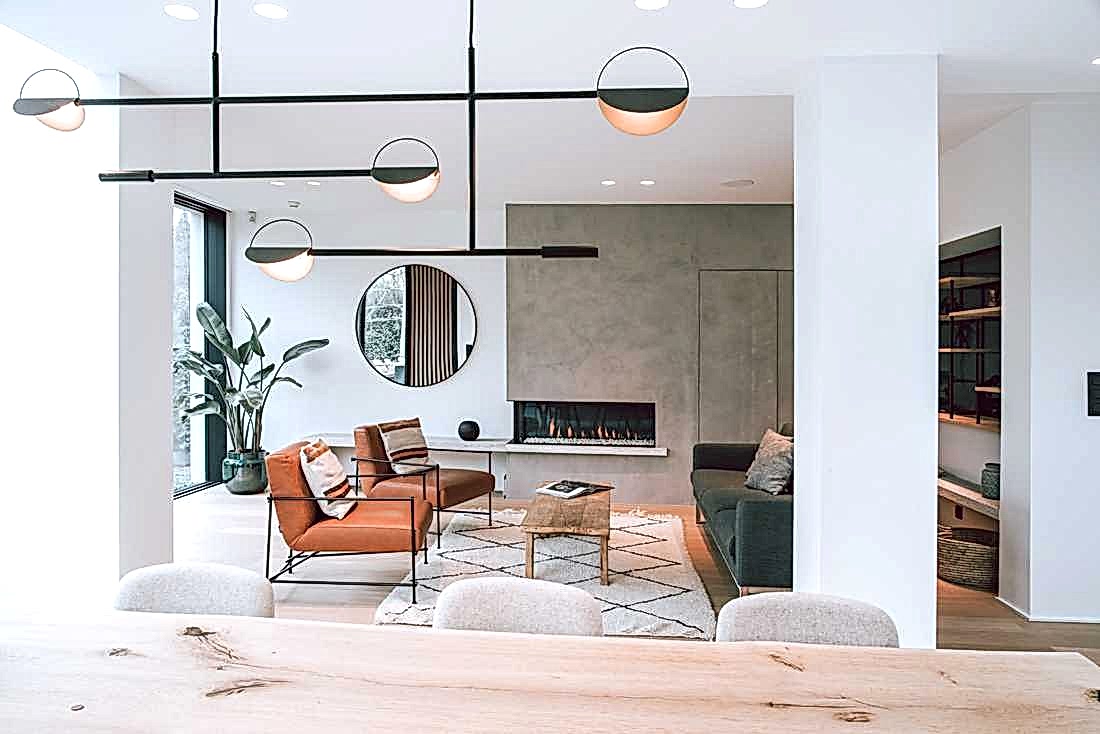 Rénovation intérieure d'une maison de maitre - le séjour