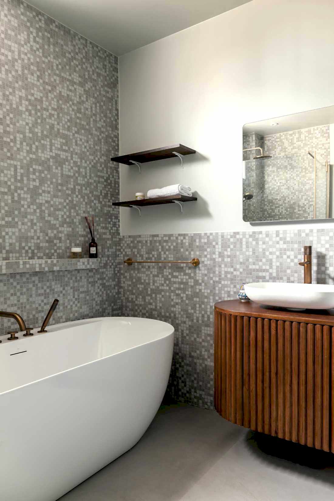 Salle de bain après rénovation intérieure