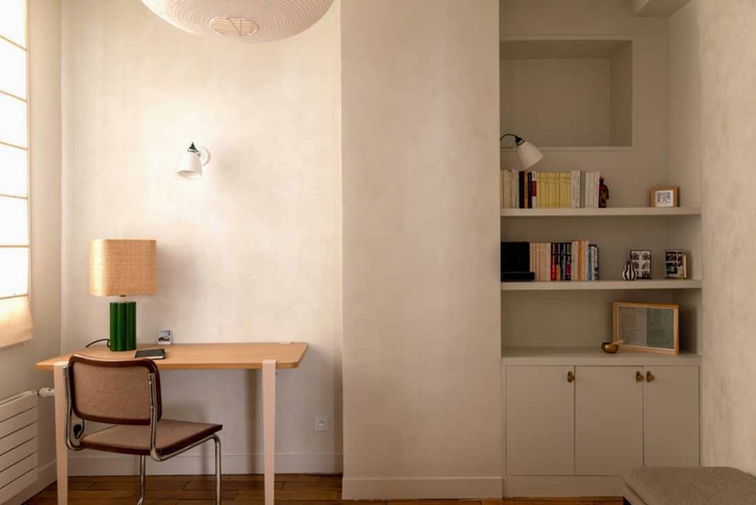 Bureau Tiptoe avec lampe Gioia (The socialite family( et Appliques Bibendum (Original BTC)
